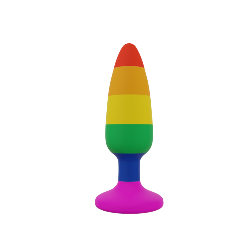 Hiperloo L - Rainbow Plug - Pride 13,1x3,9cm
