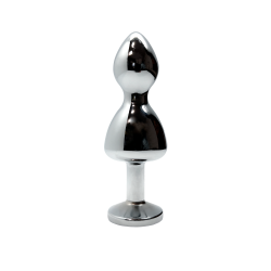 Lollypop S Azul Duplo Metal Ball Plug 8,5x2,8 centímetros