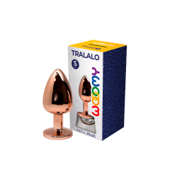 Tralalo S Spina in Metallo Rame Bianco 7x2,8cm