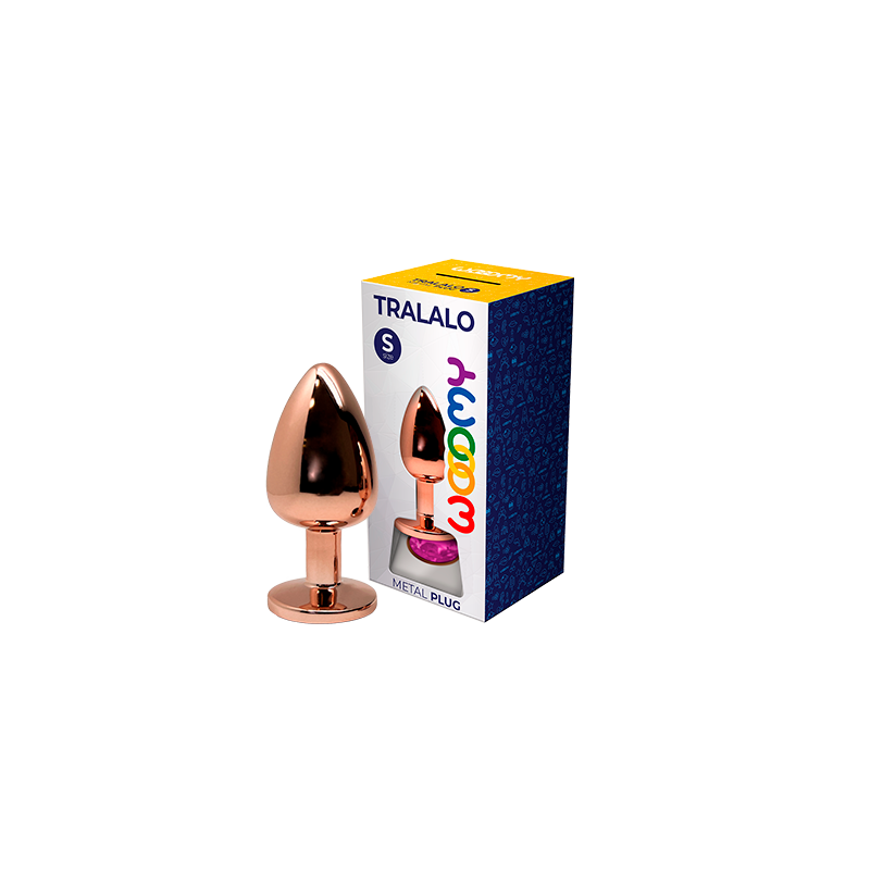 Tralalo S Plug Métal Cuivre Rose 7x2,8cm