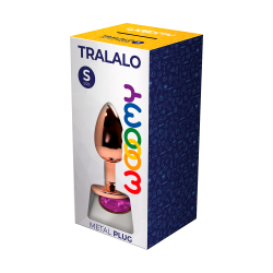 Tralalo S Plug Métal Cuivre Rose 7x2,8cm