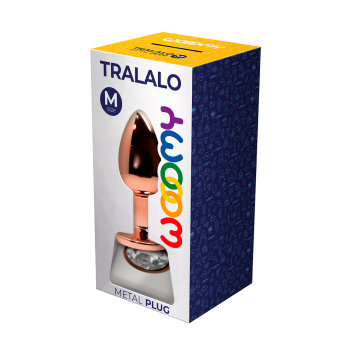 Tralalo M White Copper Metal Plug 8x3,4cm 2