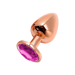 Tralalo M Pink Kupfer Metall Plug 8x3,4cm