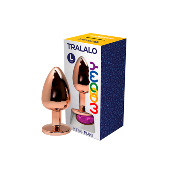 Tralalo L Spina in Metallo Rame Rosa 9x4cm 2