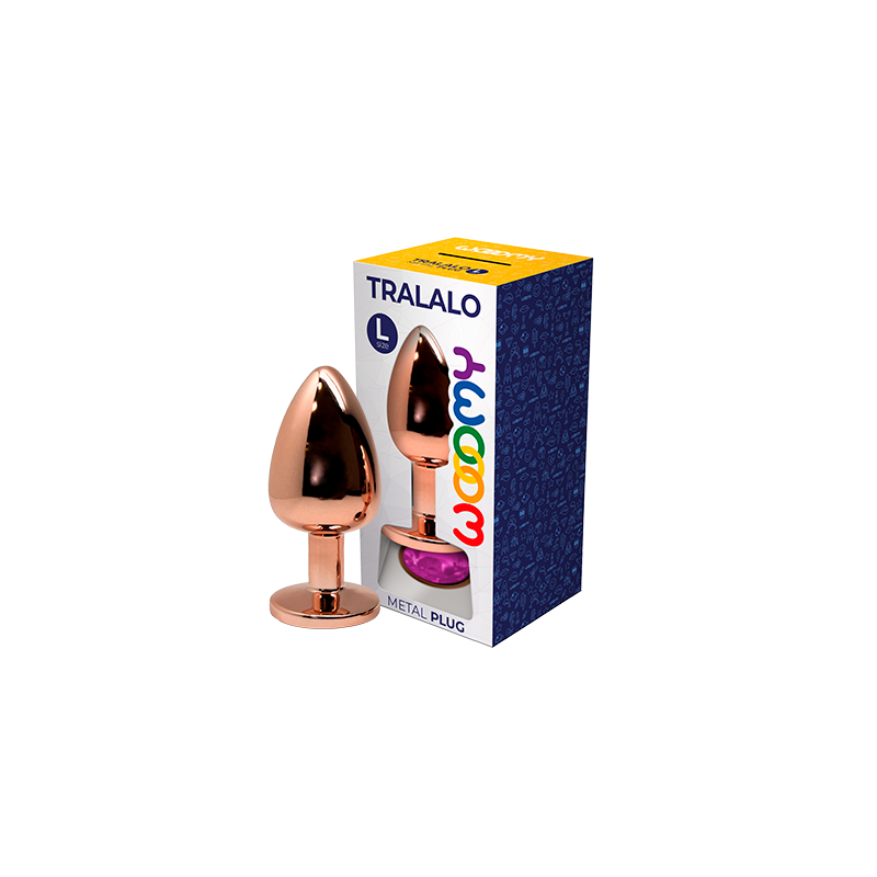 Tralalo L Spina in Metallo Rame Rosa 9x4cm