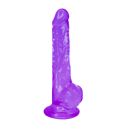 Tango Dildo with TPE testicles 18x3,2cm