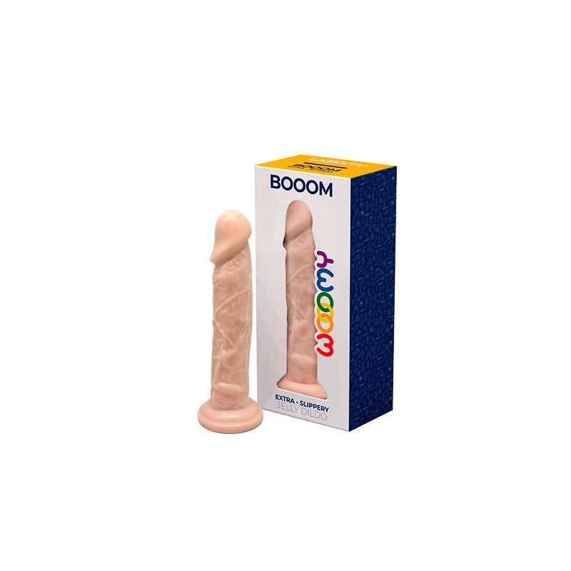 Booom Realistic Dildo TPE 19.3x4.3cm