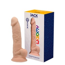 Jack Dildo Thermoreactive Silicone 23,1x4,8cm