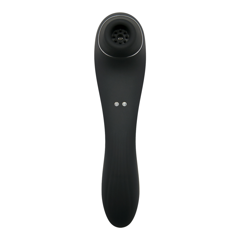 Smoooch - Noir - Ventouse rechargeable à chargement magnétique + vibromasseur