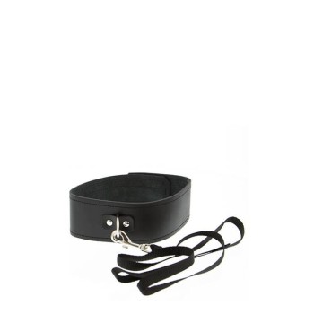  GP Collar y Correa Negra con mosqueton 2