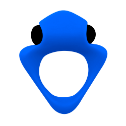 Tribe Anilla Vibradora Silicona Azul