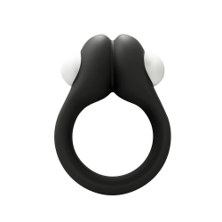 Zippy Anel Vibratório Silicone Preto
