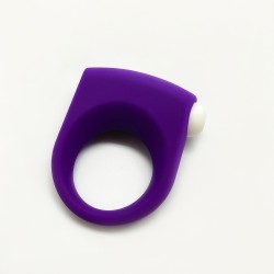 Puggle lila Silikon vibrierender Ring