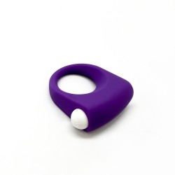 Puggle Purple Silicone Vibrating Ring