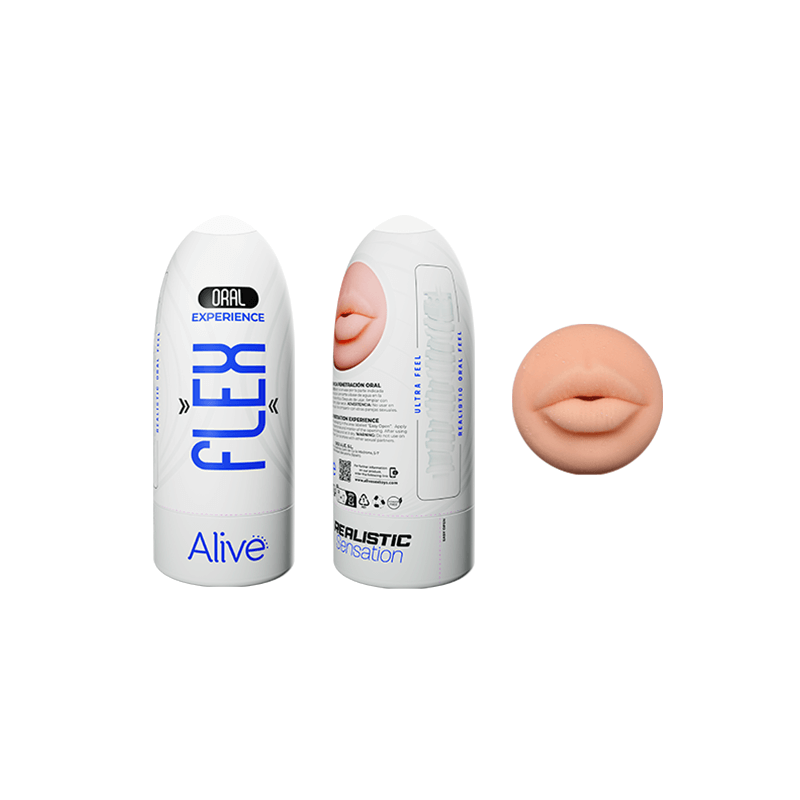 Oral Experience Flex Canned Mouth Masturbator