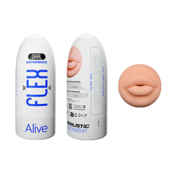 Experiência Oral Flex Boca Enlatada Masturbator