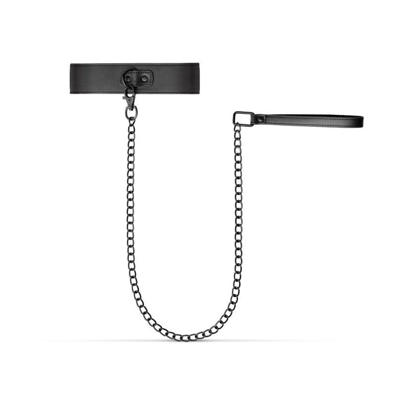 Collier Chaîne Métal 73cm Long - Noir