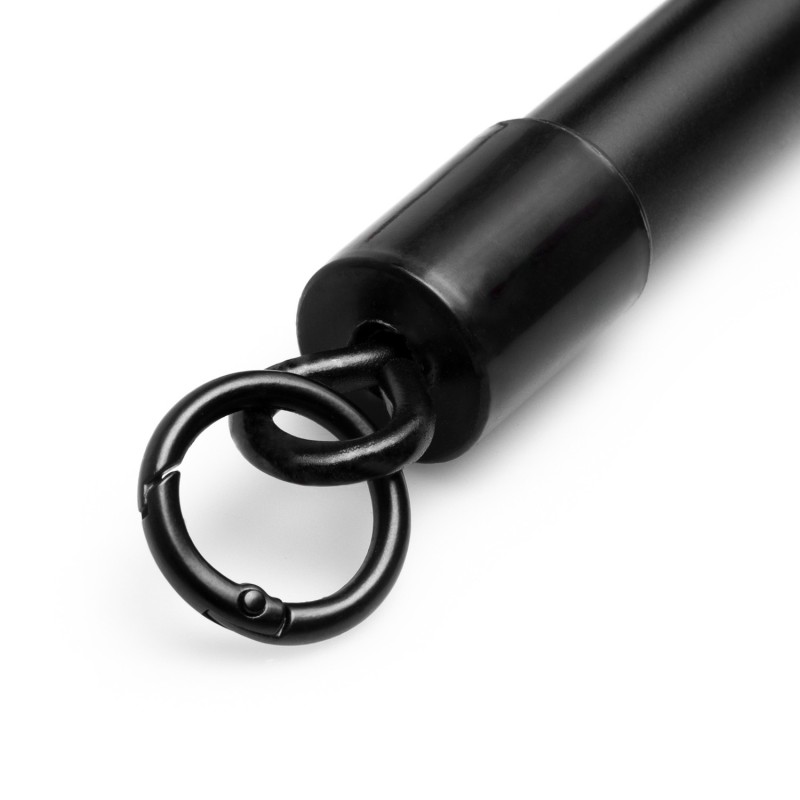 Metal Bar Hog Tie SEM Algemas - Preto