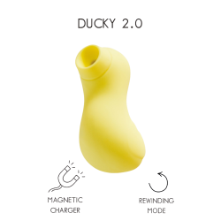 Yellow Duck 2.0 Fantasy Sucker 10 Modes Rechargeable Magnetic Charging