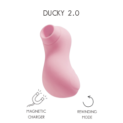 Pink Duck 2.0 Fantasy Sucker 10 Modos de carregamento magnético recarregável