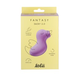 Pato Lilás 2.0 Fantasy Sucker 10 Modos de Carregamento Magnético Recarregável