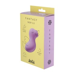 Pato Lilás 2.0 Fantasy Sucker 10 Modos de Carregamento Magnético Recarregável