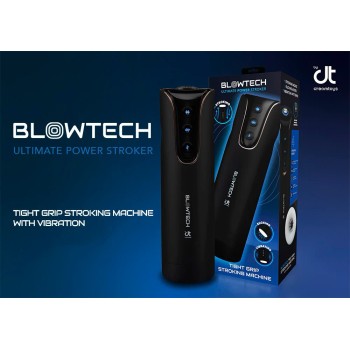 BLOWTECH FEST GREIFENDE STREICHELMASCHINE Auf und Ab -vertikale Bewegung-, Saug-, Vibrations-, Wärme- 2
