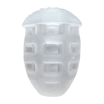 Mini Masturbatore Trasparente - Masturbatore Maschile Uovo 2