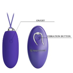 Huevo Vibrador Wireless Recargable 12 modos Jenny Youth Pretty Love