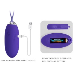 Egg Vibrator Wireless Rechargeable 12 Modes Jenny Youth Pretty Love