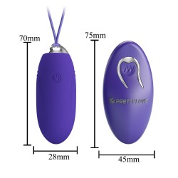 Egg Vibrator Wireless Rechargeable 12 Modes Jenny Youth Pretty Love