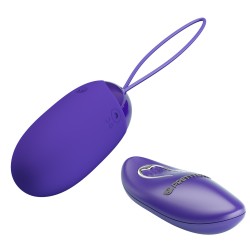 Berger Youth Œuf vibrant sans fil rechargeable à 12 modes Pretty Love
