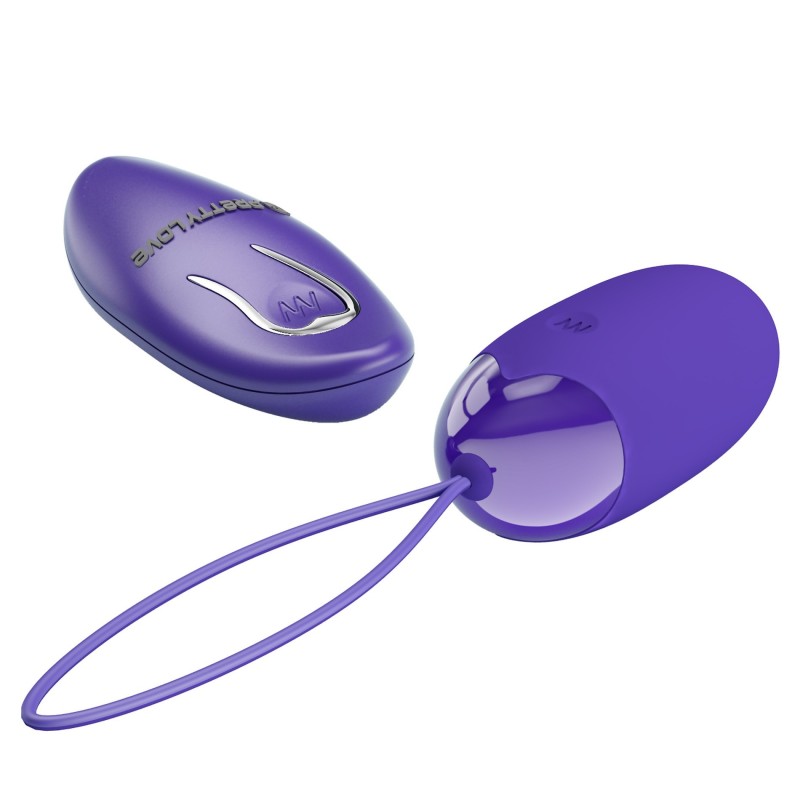 Berger Youth Œuf vibrant sans fil rechargeable à 12 modes Pretty Love