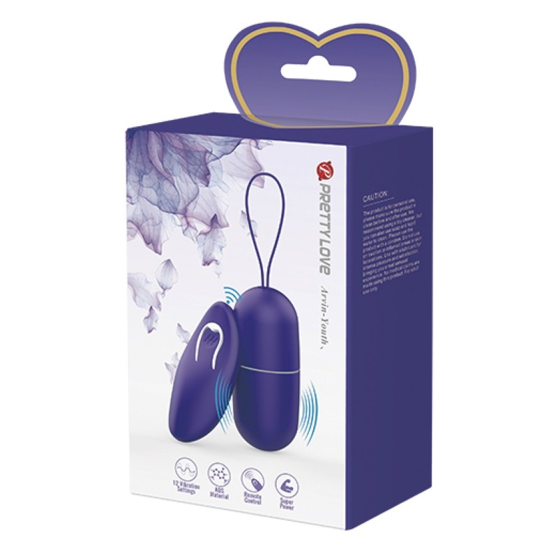 Egg Vibrator Wireless 12 Modes Arvin Youth Pretty Love