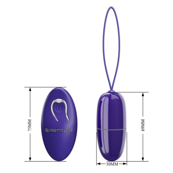 Vibratore Uovo Senza Fili 12 Modalità Selkie Youth Pretty Love 2
