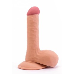 Dildo con testículos 7,5" Ultra Soft Dude  19x3,9 cm
