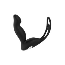 P-PLEASER 9 modos vibración prostático con anilla doble,  recargable- CHEEKY LOVE