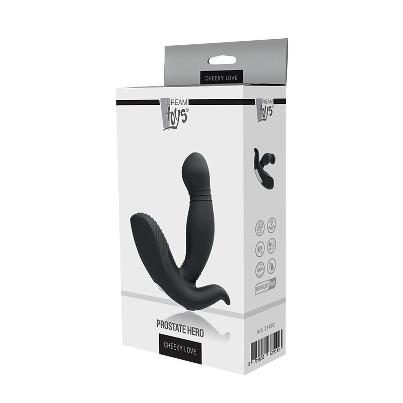 PROSTATE HERO 9 Modos de vibração, próstata, recarregável - AMOR ATREVIDO