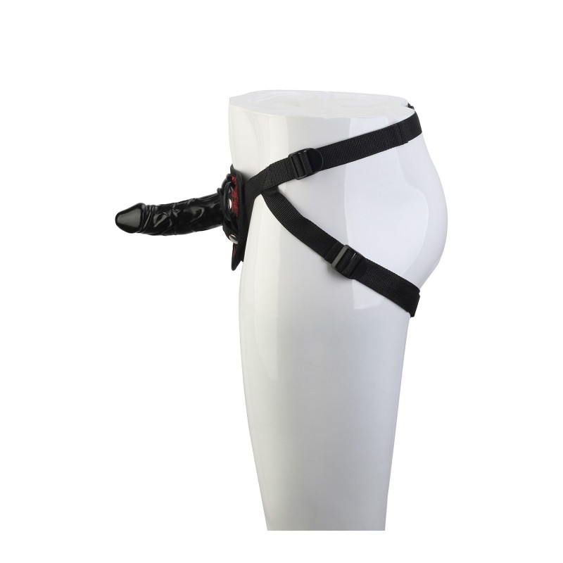 BLAZE DELUXE HARNESS MIT 13x4cm DILDO