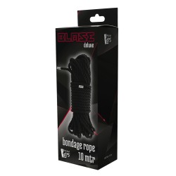 BLAZE DELUXE Black Bondage Rope 10m