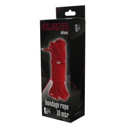 BLAZE DELUXE Cuerda de Bondage Roja 10m