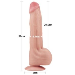 Gode King Size avec peau coulissante 11,5 pouces (29cm)