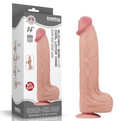 King Sized Dildo with Sliding Skin 14 inches (36cm)