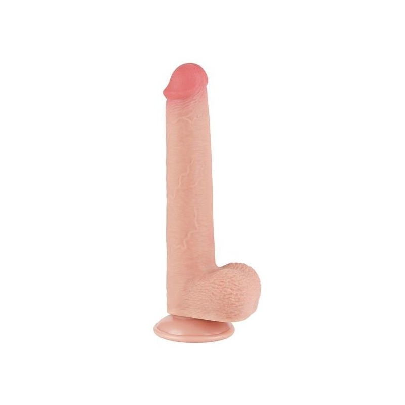 Dildo com Pele - Pele Deslizante 9 polegadas (22x3,7cm)