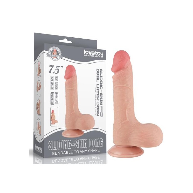 Gode Peau Coulissant 7,5 pouces (19,5x3,7cm)
