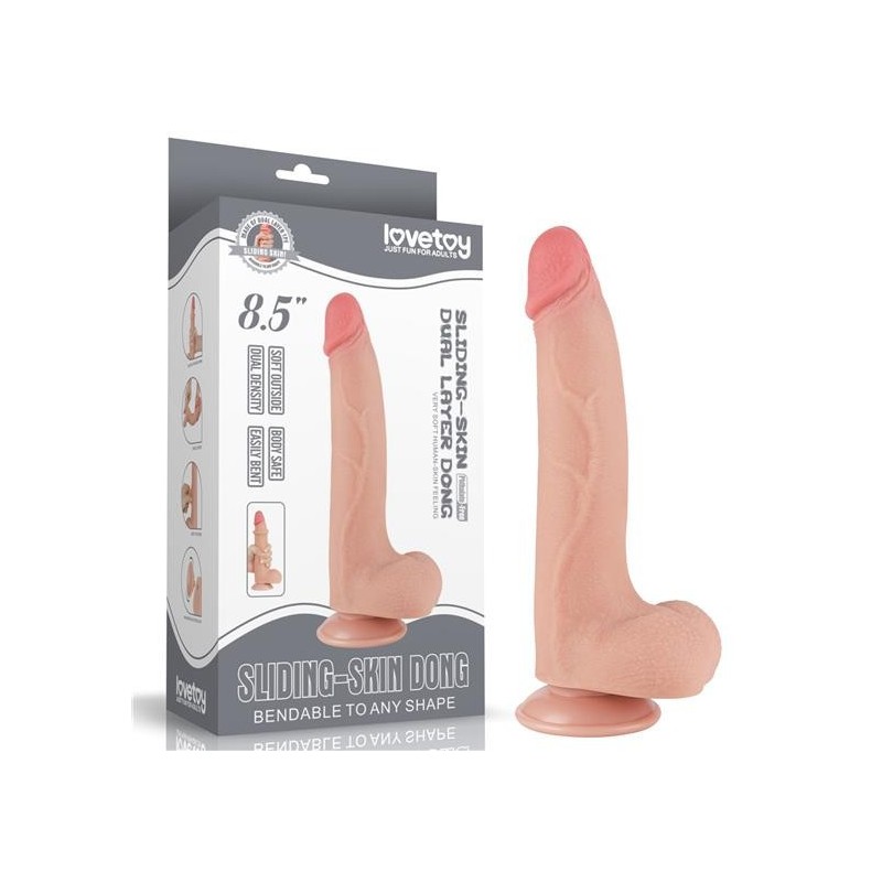 Gode Peau Coulissant 8.5 pouces (20x4cm)
