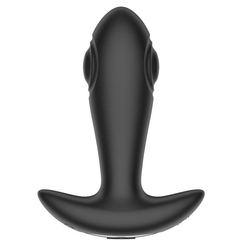 Reggie Plug Doble Tapping y Vibrador Control Remoto Recargable 10+10 modos