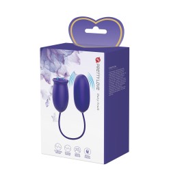 Daisy Youth Langue et vibromasseur rechargeable Pretty Love 12+3 modes
