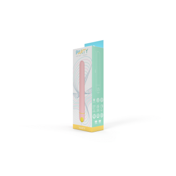 Vary Pink - 21 Modi wiederaufladbarer Vibrator - PARTY TOYS 16,3 x 2,3 cm 2
