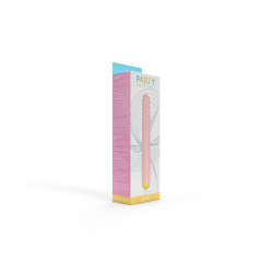 Vary Pink - Vibromasseur rechargeable 21 modes - PARTY TOYS 16,3 x 2,3cm